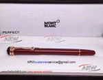 Perfect Replica Montblanc Heritage Collection Rouge & Noir Star Clip Red Rollerball Pen